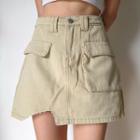 Asymmetric A-line Cargo Skirt