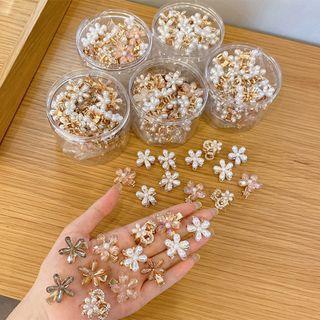 Faux Pearl Hair Clamp (various Designs) / Set
