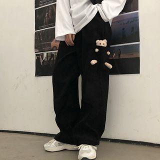Bear Detail Pants