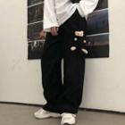 Bear Detail Pants