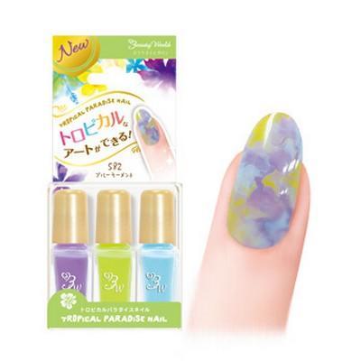 Lucky Trendy - Tropical Paradise Nail (tpn582) 1 Set