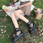 Lace-up / Belted Platform Shoes
