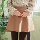 Flared Miniskirt For Winter