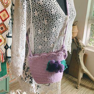 Grape Crossbody Bag / Diy Kit
