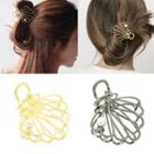Faux Pearl Alloy Shell Hair Clamp