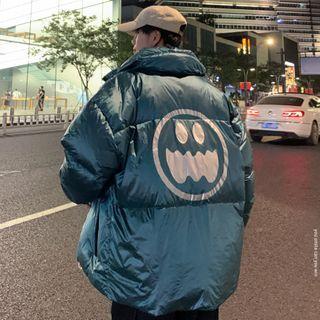 Faux Fur Trim Hooded Padded Zip Jacket