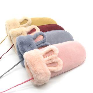 Rabbit Fleece-lined Mittens