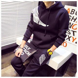 Set: Hooded Wing Sweatshirt + Swaetpants