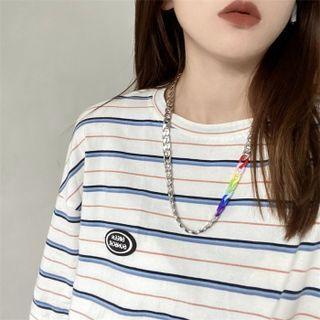 Chunky Chain Necklace 1 Pc - Silver - One Size