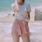 Set: Swim Top + Swim Bottom + Shorts