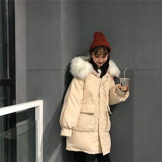 Pocket Padded Hooded Jacket