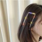 Rhinestone Fringed Hair Clip 1 - As Shown In Figure - One Size