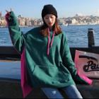 Two-tone Boxy Hoodie