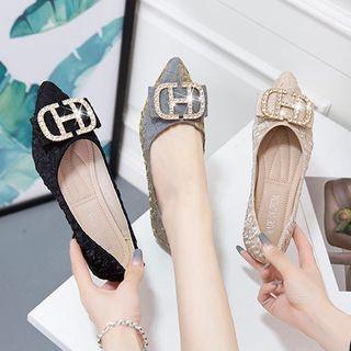 Rhinestone Lettering Flats