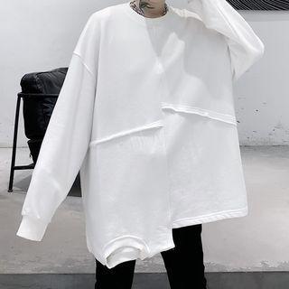 Asymmetric Long Pullover