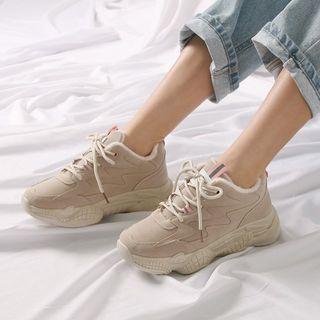 Faux-shearling Sneakers