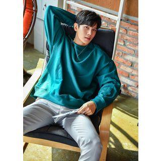 Dolman-sleeve Boxy Sweatshirt
