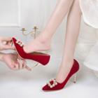 Embellished Stiletto-heel Wedding Pumps (various Designs)