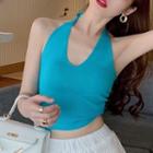 Halter Neck Top / Wide-leg Pants