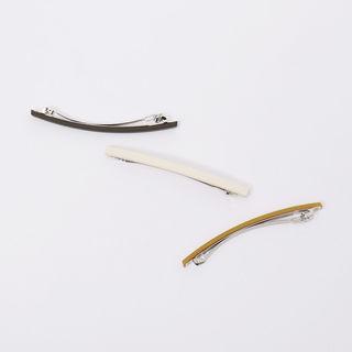 Slim Hair Barrette Set Of 3 One Size