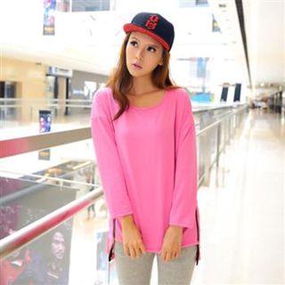 Side Zip Pullover As Shown In Figure - One Size
