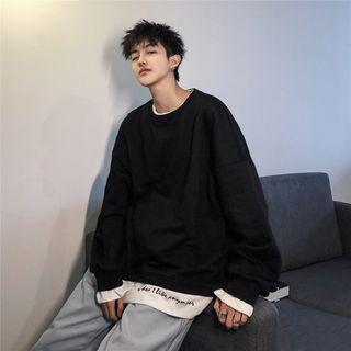 Oversize Embroidered Pullover