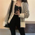 Striped Jacket Stripe - White - One Size