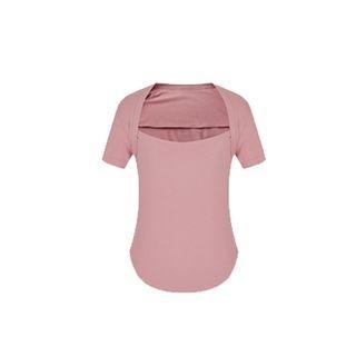 Plain Square Neck Short Sleeve Top