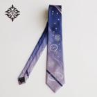 Embroidered Gradient Neck Tie