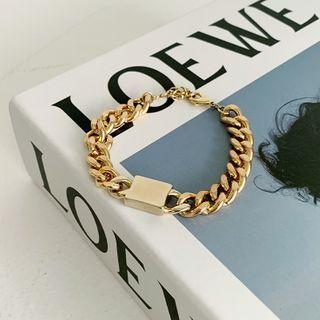 Bold Chain Bracelet Gold - One Size