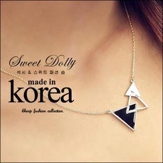 Triangle Pendant Necklace