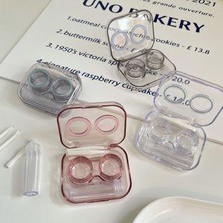 Transparent Plastic Eyeglasses Case