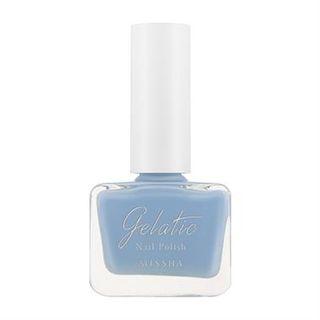 Missha - Gelatic Nail Polish (#bl01 Ice Soda) 9ml