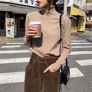 Turtleneck Long Sleeves Top