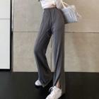 Wide Leg Pants 0021 - Pants - Gray - One Size