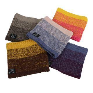 Gradient Knit Circle Scarf