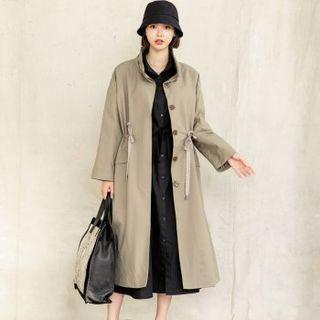 Hooded Button-up Parka