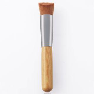 Foundation Brush 1 Pc - Light Brown - One Size