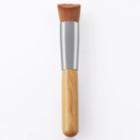 Foundation Brush 1 Pc - Light Brown - One Size