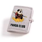 Panda Print Canvas Coin Purse