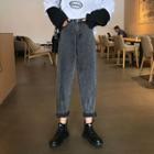 Roll Up High-waist Jeans