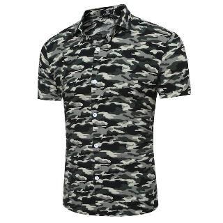 Short-sleeve Camouflage Shirt