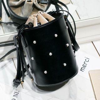 Beaded Bucket Cross Bag