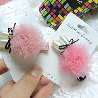 Lace Puff Hair Clip