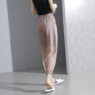 Two-tone Chiffon Pants