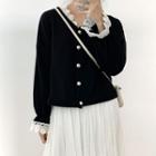 Buttoned Jacket / Midi Skirt