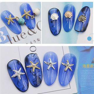 Scallop & Faux Pearl Nail Art Decoration (various Designs)