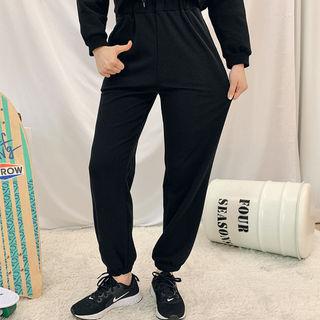 Ribbed Jogger Sweatpants