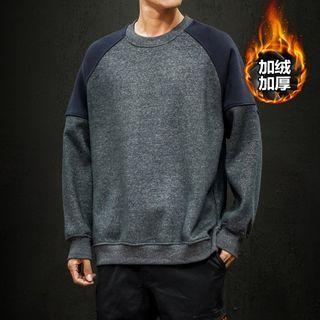 Two-tone Panel Sweatshirt