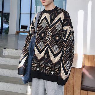 Geometric Pattern Sweater